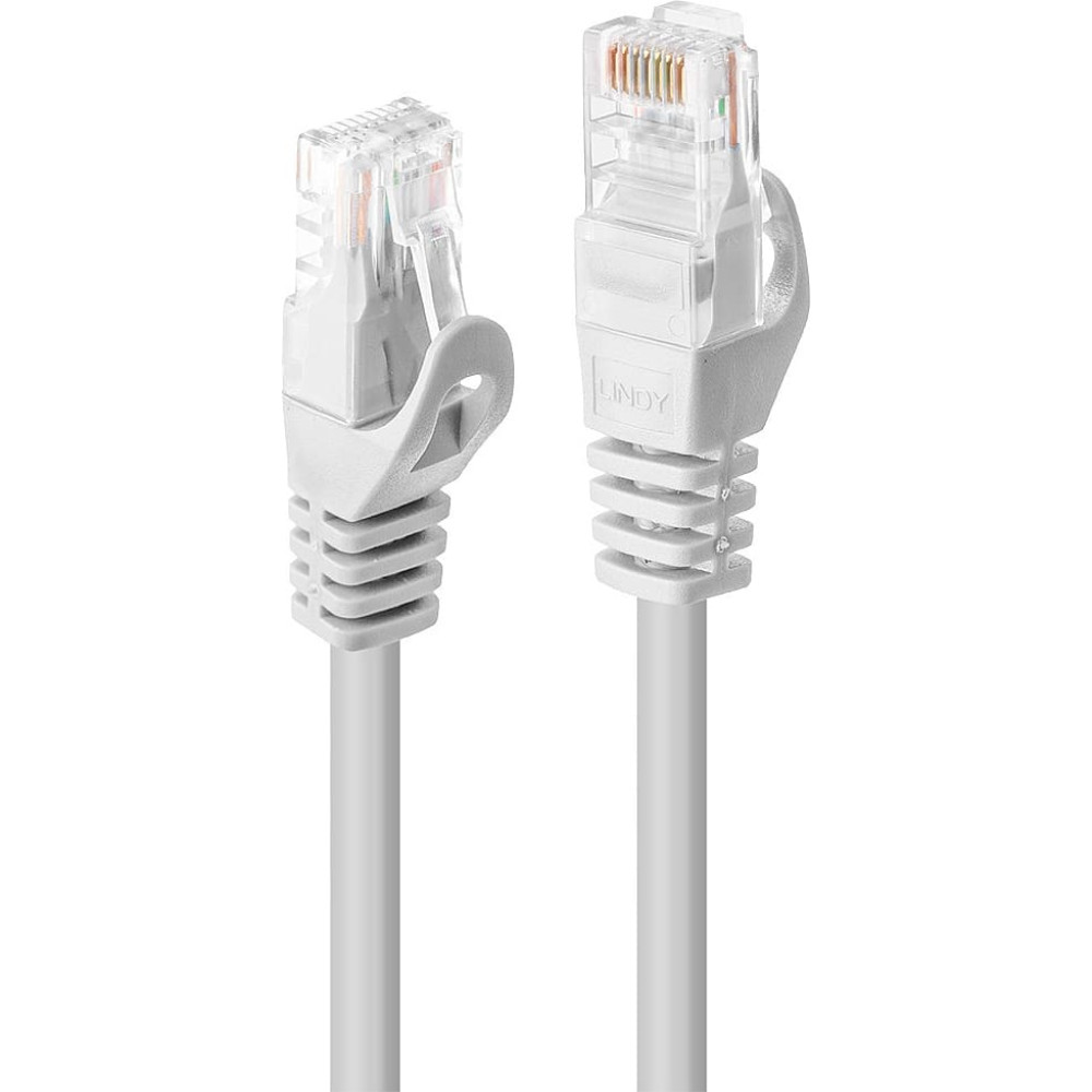 Lindy 7.5m Cat.6 U/UTP Network Cable, White
