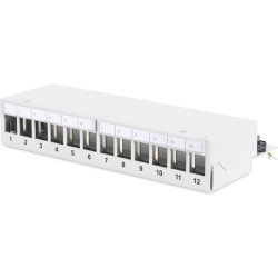 Digitus Desktop Modular Patch Panel, shielded, 12-port