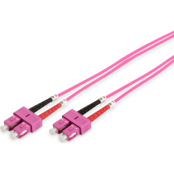 Digitus Fiber Optic Multimode Patch Cord, OM4, SC / SC