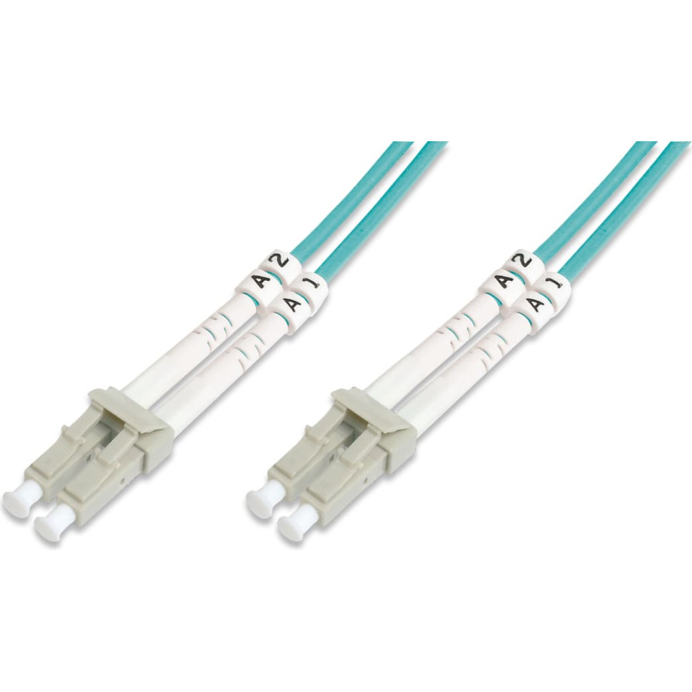 Digitus Fiber Optic Multimode Patch Cord, OM 3, LC / LC