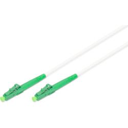 Digitus Fiber optic steel-armored patch cable, simplex, singlemode, LC/APC - LC/APC, 10 m