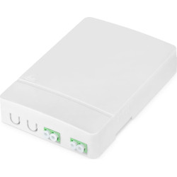 Digitus FTTH Enclosure with 2 x LC/APC DX couplers