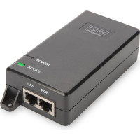 Digitus Gigabit Ethernet PoE+ injector, 802.3at, 30 W