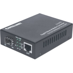 Intellinet Medienkonverter Gigabit SFP 100m