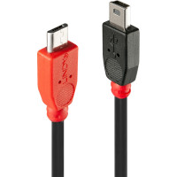 Lindy USB 2.0 Kabel Typ Micro-B/Mini-B M/M OTG 1m