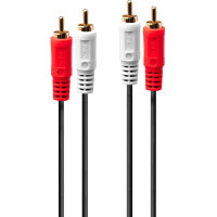 Lindy Premium Audio Cable 2x Phono,Stereo, 3m