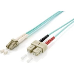 Equip 255316 InfiniBand un optiskās šķiedras kabelis 10 m LC SC Tirkīzs