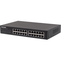 Intellinet 561273 tīkla pārslēgs Gigabit Ethernet (10/100/1000) Melns
