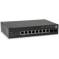 Level One LevelOne GEP-1051 tīkla pārslēgs Vadīts L2/L3/L4 Gigabit Ethernet (10/100/1000) Power over Ethernet (PoE) Melns