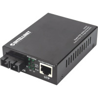 Intellinet 508209 tīlkla mediju pārveidotājs 1000 Mbit/s 1310 nm Viens režīms Melns