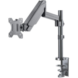Manhattan 461580 monitora stiprinājums un statīvs 81,3 cm (32") Galds Pelēks