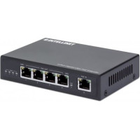 Intellinet 561617 tīkla pagarinātājs Tīkla raidītājs Melns 10, 100, 1000 Mbit/s
