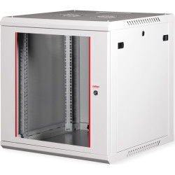 Roline 19" Wall Cabinet Basic Plus 12U, 600x600 BxT grey