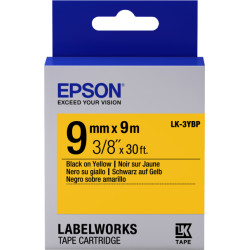 Epson LK-3YBP label-making tape