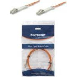 Intellinet 470315 InfiniBand un optiskās &scaron;ķiedras kabelis 2 m LC Oranžs