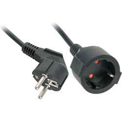 Lindy Schuko Extension Cable, 5m