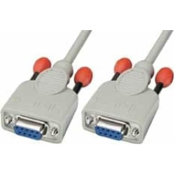 Lindy Null modem cable 9-pin coupling/coupling 3m