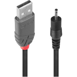 Lindy 1.5m USB 2.0 Type A to 2.5mm DC Cable