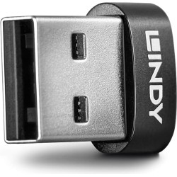 Lindy USB 2.0 Low Profile Type A to C Adapter