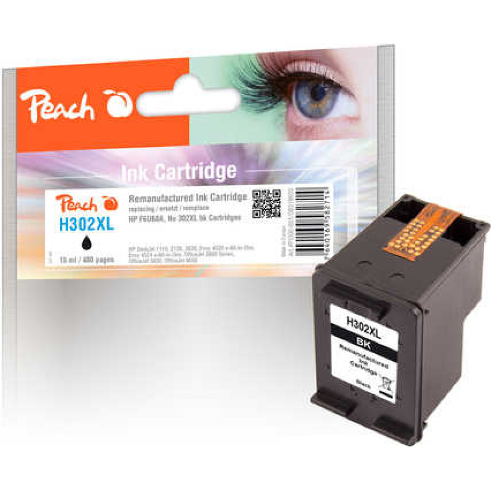 Peach PI300-651 tintes kārtridžs Melns