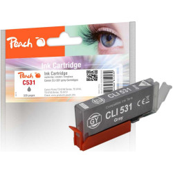 Peach PI100-499 tintes kārtridžs 1 pcs Saderība Standarta produktivitāte Pelēks