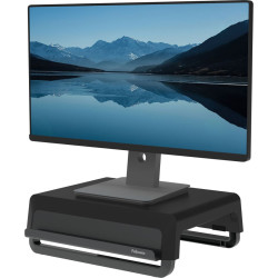 Fellowes 100016560 monitora stiprinājums un statīvs Galds Melns, Pelēks
