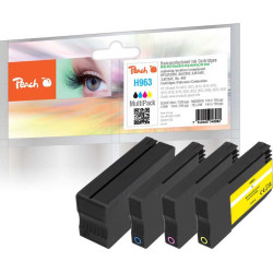 Peach 6ZC70AE tintes kārtridžs 4 pcs Saderība Melns, Tirkīzzils, Fuksīns, Dzeltens