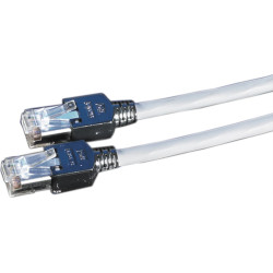 Kerpen Datacom KERPEN Patchkabel Kat.5e (Class D) SF/U, MegaLine D1-20, gekreuzt, grau, 10 m