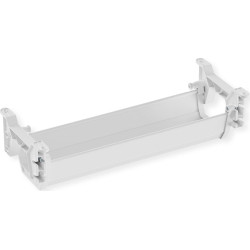 Roline Cable Organizer, Under Desk Mount, white, 44.9 cm