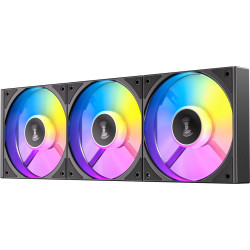 Antec C120 ARGB Fan Reverse PC Case Fan 120mm 3-in-1-Pack, black