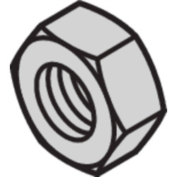 Schroff Hexagonal Nut, M2.5