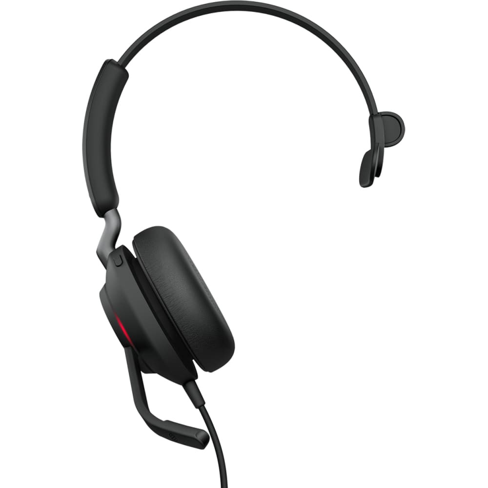 Jabra Evolve2 40 SE Austiņas Vadu Zvani / mūzika USB Type-C / USB Type-A Melns