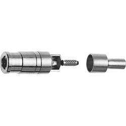 Teleg&auml;rtner Karl G&auml;rtner  TELEG&Auml;RTNER SMB-Buchse f&uuml;r RG-316/U vergoldet L&ouml;t-/Crimpanschluss