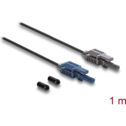 Delock Fibre Optic Plastic POF Cable HFBR 4503-4513Z Simplex male to Simplex male 1 m
