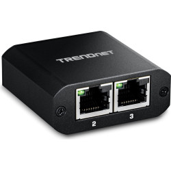 Trendnet TEG-102S 2-Port Gigabit Splitter, with USB Type C Power