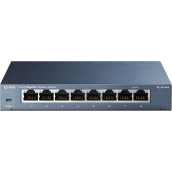 Tp-Link Technologies TP-Link TL-SG108 network switch Unmanaged L2 Gigabit Ethernet (10/100/1000) Black