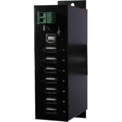 Exsys EX-1177HMVS 7 Port USB 2.0 HUB mit 350W Surge Protection Metallgeh&auml;use