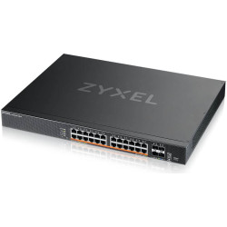 Zyxel XMG2230-28HP Vadīts L2/L3 2.5G Ethernet (100/1000/2500) Power over Ethernet (PoE) 1U Melns