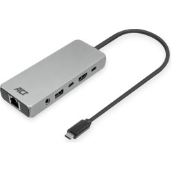ACT USB-C-HDMI/2.5GLAN/10G USB-C/A