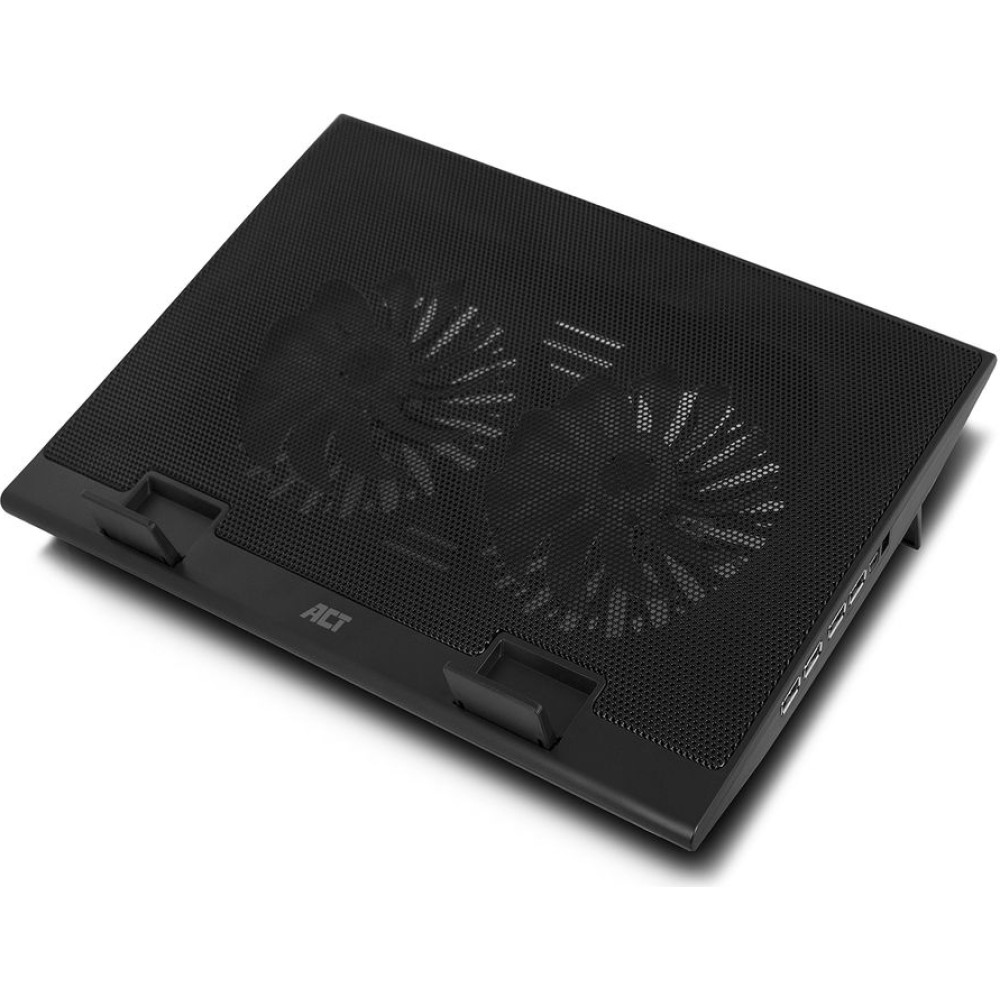 ACT LAPTOPSTAND INC FAN/4 PORTS USB HUB