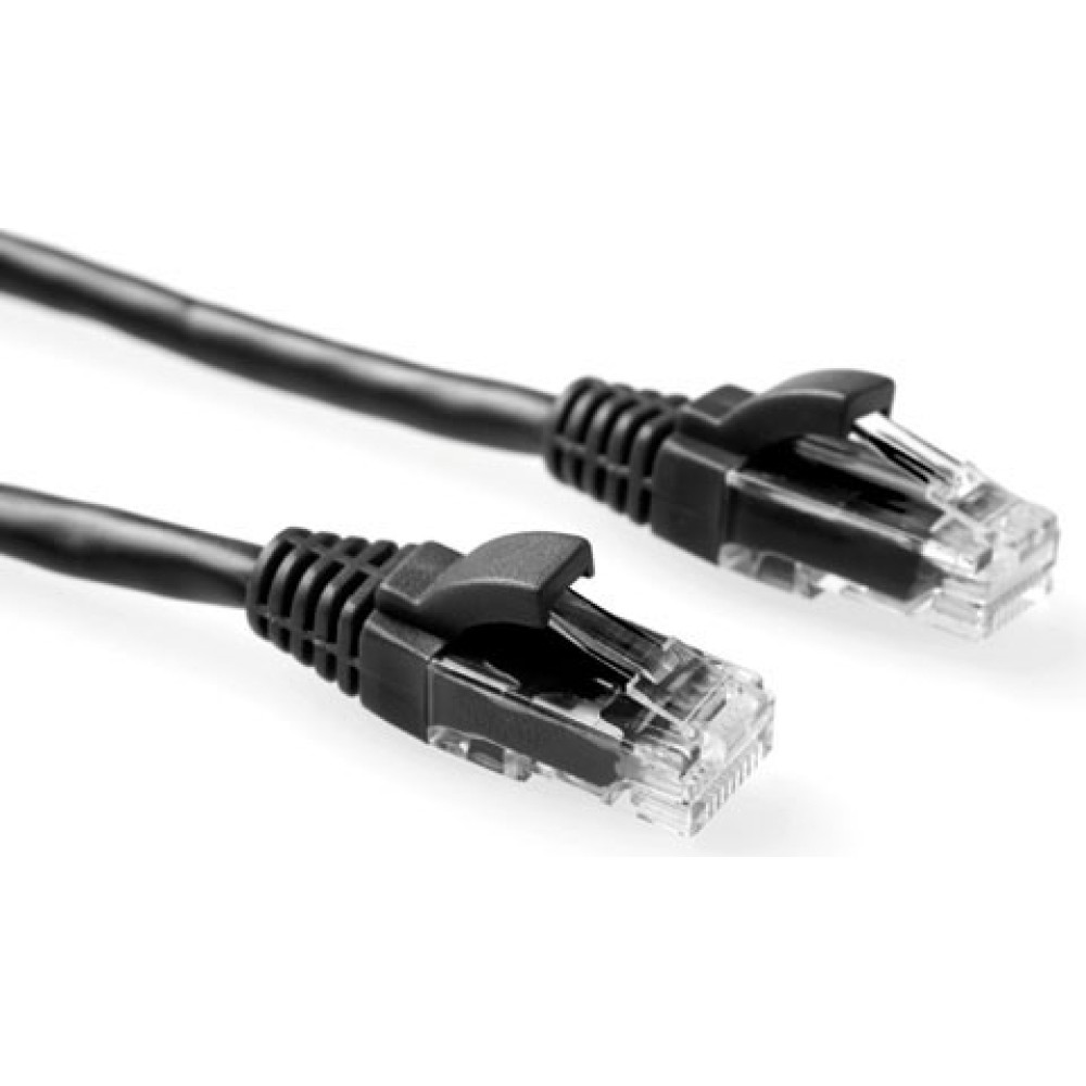 ACT CAT5E U/UTP COMPONENT BK 1.50M