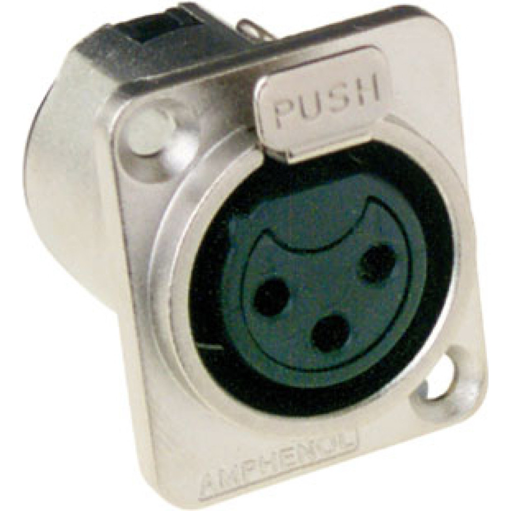 Amphenol XLR-3 AC CHASSIS FEMALE