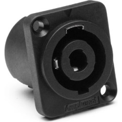 Amphenol SP SERIE 4P D-CHASSIS BK