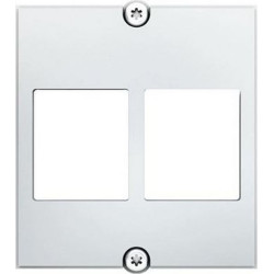 Bachmann Custom Module Frame 2x Keystone, white
