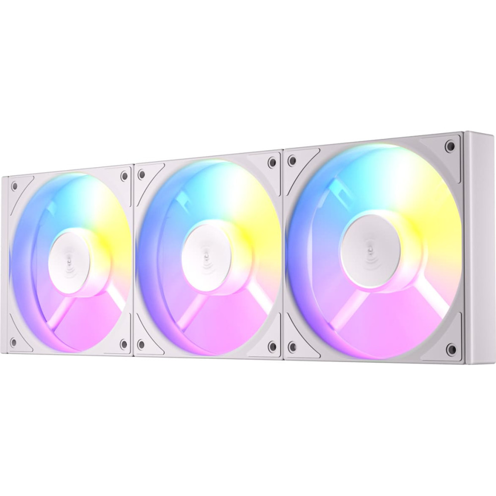 Antec C120R ARGB White PC Case Fan, 3-Pack, white