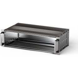 Schroff EuropacPRO 19" Subrack Kit for Backplane, Heavy, Shielded, Front Handle, 3 U, 355 mm