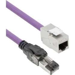 ACT CAT6A S/FTP LSZH PU M/F 5.0M