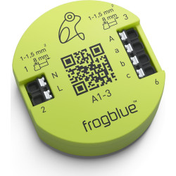 Frogblue frogAct1-3, 1-Kanal Aktor (1x 400W) mit 3 Eingängen