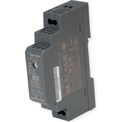 Gude MEAN WELL HDR-15-12 Hutschienennetzteil 15W 12V DC, anthrazit