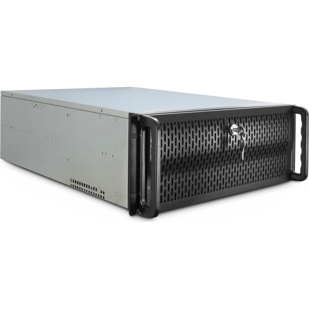 Inter-Tech 19" Industrial Rack-Mount Server Chassis, 4UH, IPC 4U-4129L, black